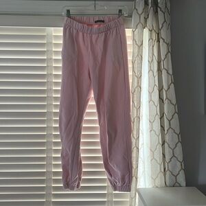 Pink Brandy Melville Joggers